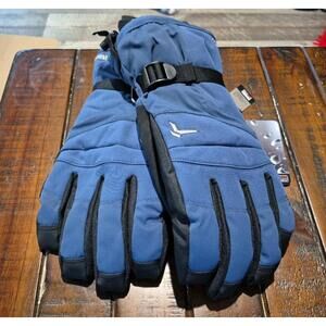 Kombi Storm Cuff Gloves - Men's - Large Blue / Black New Ski Snow Snowboard